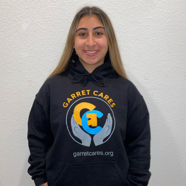 garret cares hoodie